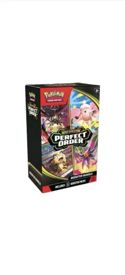 Pokemon Mega Evolution Perfect Order Booster Bundle (6 Packs) - Presale 3-27 - Image 1