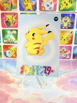 Pokemon Charizard Vintage Pocket Monsters Vending HOLO Prism Sticker 99 Nintendo - Image 5
