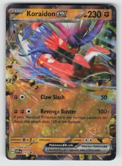 Koraidon ex Pokemon Scarlet & Violet SVP 197 Holo Black Star Promo NM - Image 1