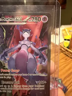 Pokemon Team Rocket's Mewtwo ex Sv10: Destined Rivals Holo Rare 231/182 280 HP - Image 5