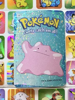 Pokemon 151 Vintage Pocket Monsters Vending HOLO Prism Sticker 2000 Nintendo - Image 5