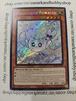 YuGiOh Mulcharmy Fuwalos RA04-EN050 Secret Rare - Image 1