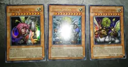 Yu-Gi-Oh Sphinx-Set: Teleia, Theinen, Androsphinx, EP1 Pyramid Ultra Rare NM - Image 1