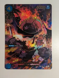 One piece trading card Edward Weevil Eb01-023 SP - Image 1