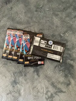 6 X One Piece | OP09 | Emperors In The New World | Booster Pack New | Sealed - Image 2