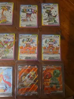 16x English Pokemon TCG SR card lot surging sparks - Image 3