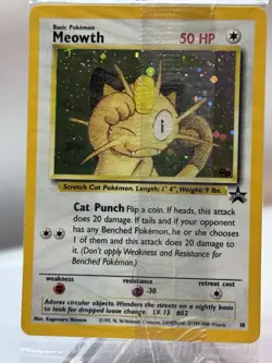 Pokemon TCG Meowth Black Star Promos Holo Card Game Boy Sealed - Image 1