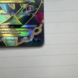 Pokemon M Rayquaza EX Full Art Ultra Rare Holo Roaring Skies 105/108 Card - Image 2