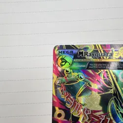 Pokemon M Rayquaza EX Full Art Ultra Rare Holo Roaring Skies 105/108 Card - Image 5