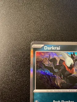 Pokemon TCG Card - Darkrai 136/197 Cosmos Holo | Trick Or Trade 2024 + OBF Holo - Image 3