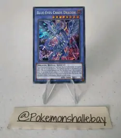Blue-Eyes Chaos Dragon LDS2-EN017 *NM* 1st Edition Secret Rare Yugioh Card - Image 1