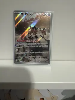 Pokemon Mr. Mime 179/165 Art Rare Card English Edition - Image 1