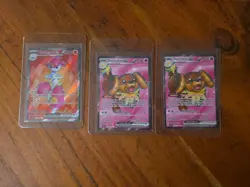 15x English Pokemon TCG SR card lot stellar crown - Image 4