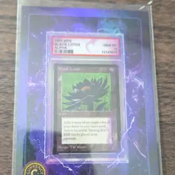 Magic: The Gathering Alpha Black Lotus PSA 10 #40 1993 English Artifact Card - Image 1