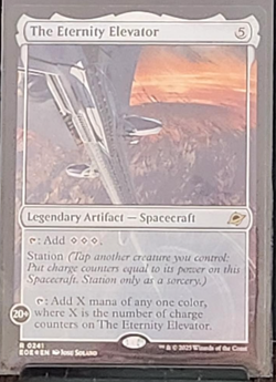 MTG The Eternity Elevator-Edge of Eternities- #241-FOIL-Rare-NM - Image 1