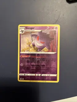Pokemon Gengar Reverse Holo Rare Card 066/196 Lost Origin Swsh11 - Image 1