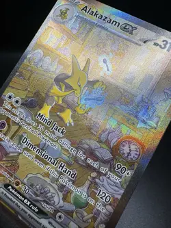 Alakazam 201/165 NM Special Illustration Rare Scarlet & Violet 151 Pokemon TCG A - Image 1