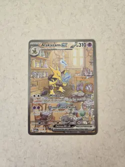 Alakazam ex 201/165 Special Illustration Rare S&V 151 2023 Pokemon LP #201 - Image 1