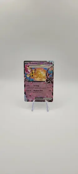 Pokemon TCG: Dedenne EX 093/193 Double Rare Holo- Paldea Evolved - NM - Image 2