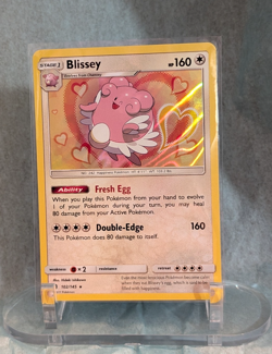 Blissey #102/145 (Guardians Rising) SM02 Pokemon (Holo Rare) NM *2017* - Image 1