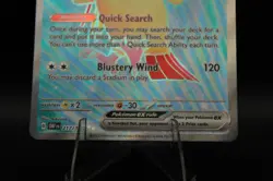 Pokemon TCG Pidgeot ex 217/197 SV03: Obsidian Flames Ultra Rare Near Mint - Image 3