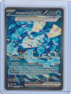 Pokemon Wellspring Mask Ogerpon ex 213/167 Sv06: Twilight Masquerade Holo M/NM - Image 1