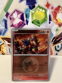 Entei 025/217 Energy Reverse Holo Rare - Pokemon TCG Ascended Heroes - NM - Image 1
