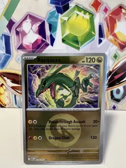 Rayquaza 153/217 Energy Reverse Holo Rare - Pokemon TCG Ascended Heroes - NM - Image 1