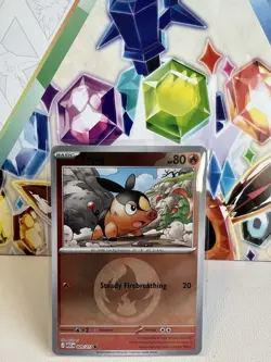 Tepig 029/217 Common Energy Reverse Holo - Pokemon TCG Ascended Heroes - NM - Image 1