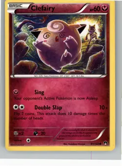 CLEFAIRY 81/122 C BREAKPOINT POKEMON NM - Image 1