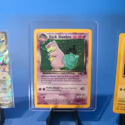 29 Pokemon TCG Lot - Dark Slowbro 12/82 2 Swirls - Lt. Surge's Pikachu 84/132 + - Image 1