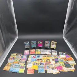 61 Pokemon TCG Lot - Secret Box 163/167 - Kingler VMAX 029/172 And More! - Image 1