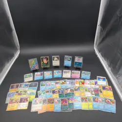 62 Pokemon TCG Lot - Alcremie VMAX 073/072 - Pikachu 005/025 - Snorlax SVP 122 - Image 1