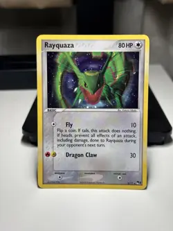 Pokemon Rayquaza Holo Rare 3/17 Pop Series 1 Near Mint - Image 1