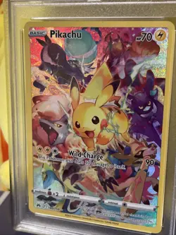 2023 Pokemon SWSH Crown Zenith Pikachu #160/159 FA Secret, PSA 10 Gem Mint - Image 5
