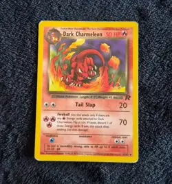 Pokemon - Dark Charmeleon - Team Rocket - W Stamp 32/82 WOTC LP/MP - Image 1