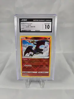 Radiant Charizard [Holo] #20 Ultra Rare CGC GEM MINT Grade 10 (Pokemon) - Image 1