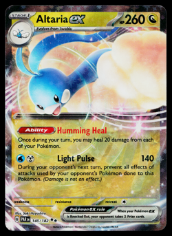 Altaria ex 140/182 Double Rare Paradox Rift Pokemon Near Mint - Image 1