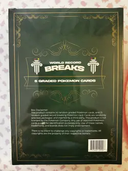 WORLD RECORD BREAKS: GUINNESS POKEMON BOX 5 SLABS INCLUDING 1/1 GUINNESS SLAB - Image 2