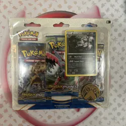 POKEMON BREAKPOINT 3 PACK BLISTER FACTORY SEALED WITH UMBREON PROMO XY96 NEW - Image 3