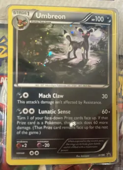 POKEMON BREAKPOINT 3 PACK BLISTER FACTORY SEALED WITH UMBREON PROMO XY96 NEW - Image 4