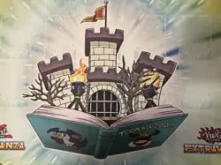 Toon Kingdom Extravaganza Playmat Yugioh Official Konami Toon World YCS Side - Image 5