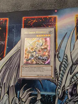 XX-Saber Hyunlei (UTR) ABPF-EN044 Absolute Powerforce 1st Edition LP YUGIOH! - Image 1