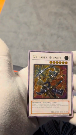 XX-Saber Hyunlei (UTR) ABPF-EN044 Absolute Powerforce 1st Edition LP YUGIOH! - Image 2