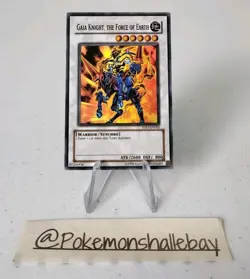 Gaia Knight the Force of Earth 5DS1-EN042 *NM* Unl Edition Super Rare Yugioh - Image 1