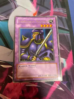 YUGIOH - KARBONALA WARRIOR - RARE - LOB - UNLIMITED - LP - Image 1