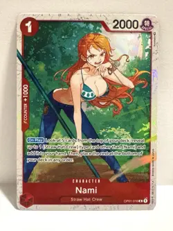 Nami - OP01-016 (Ultra Deck: The Three Captains) One Piece Promotion Foil - Image 1
