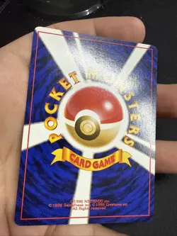 BULBASAUR 1999 JAPANESE POKEMON VHS INTRO VIDEO PACK BULBASAUR DECK CARD #1 NM- - Image 3