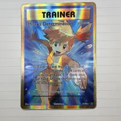 Pokemon Misty's Determination Full Art Ultra Rare Holo Evolutions 108/108 Card - Image 1