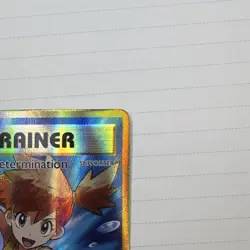 Pokemon Misty's Determination Full Art Ultra Rare Holo Evolutions 108/108 Card - Image 4